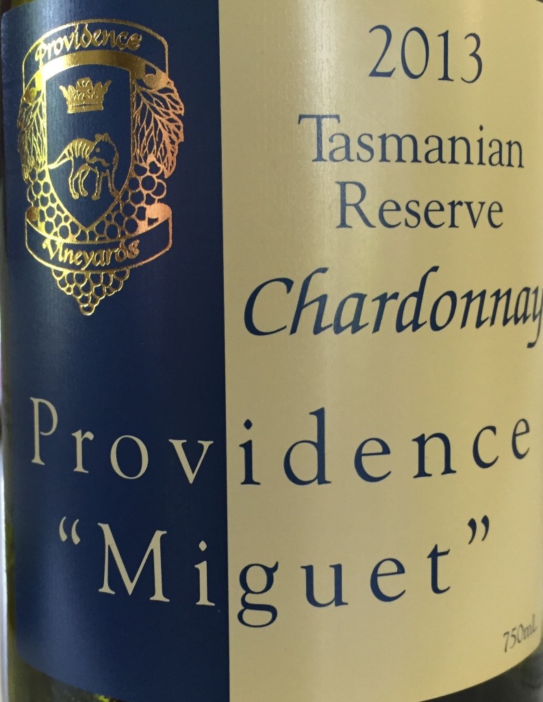 Providence 2013 Miguet Reserve Chardonnay